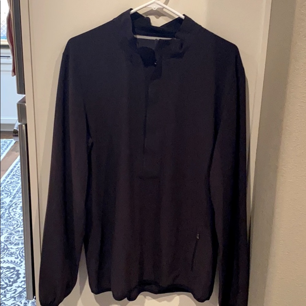 Lululemon Lightweight pull over 3/4 zip up shell